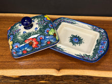 Load image into Gallery viewer, Butter Dish, Wide Kalich - Bright Floral
