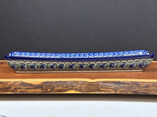 Load image into Gallery viewer, Rolling Pin and Holder, 17.75&quot; - Peacock Feather
