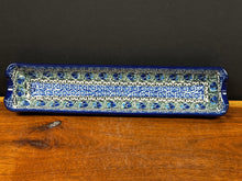 Load image into Gallery viewer, Rolling Pin and Holder, 17.75&quot; - Peacock Feather
