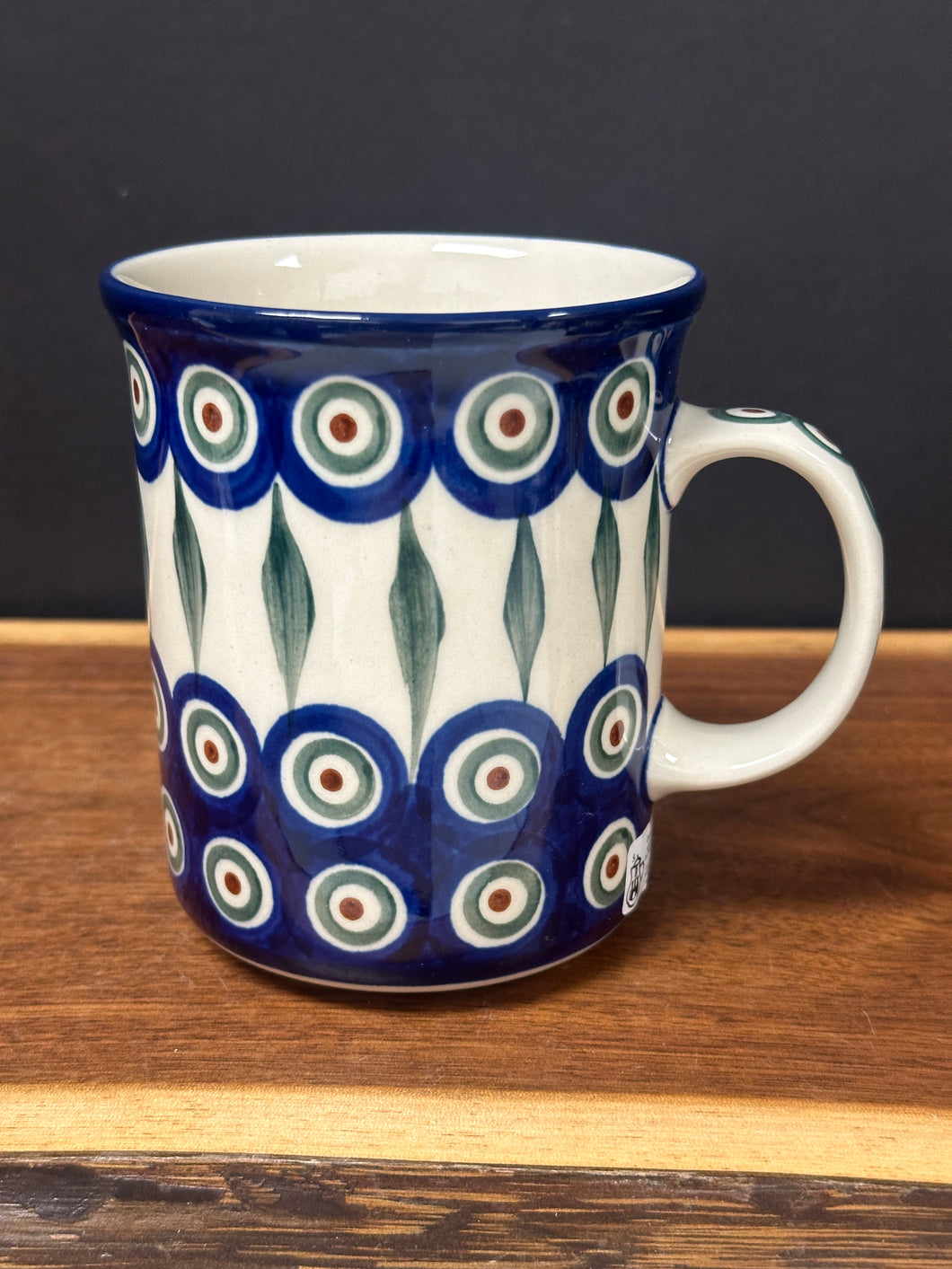 Mug, Straight 15 oz. - Peacock