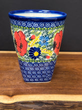 Load image into Gallery viewer, Mug, XL Square Coffee Kalich - Red Poppies

