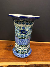 Load image into Gallery viewer, Vase, 9.5&quot; Fluted Shape Unikat Patterns
