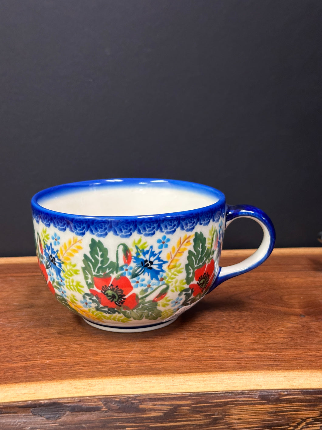 Mug, Latte or Soup - Poppies on a Sunny Day