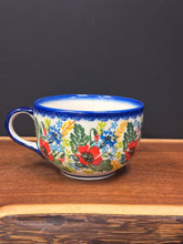 Load image into Gallery viewer, Mug, Latte or Soup - Poppies on a Sunny Day
