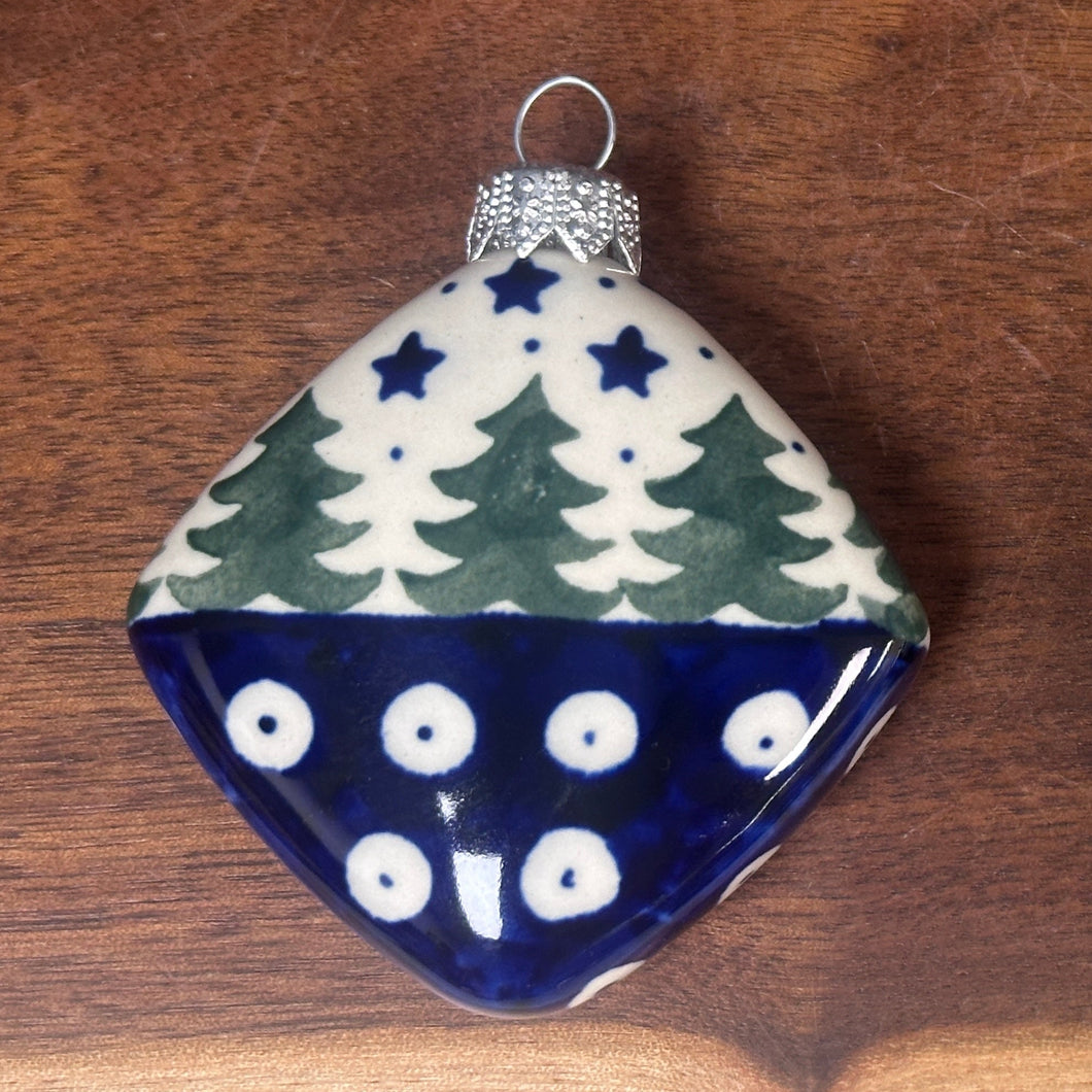 Ornament, Diamond Flat, 2.75” - Into the Woods