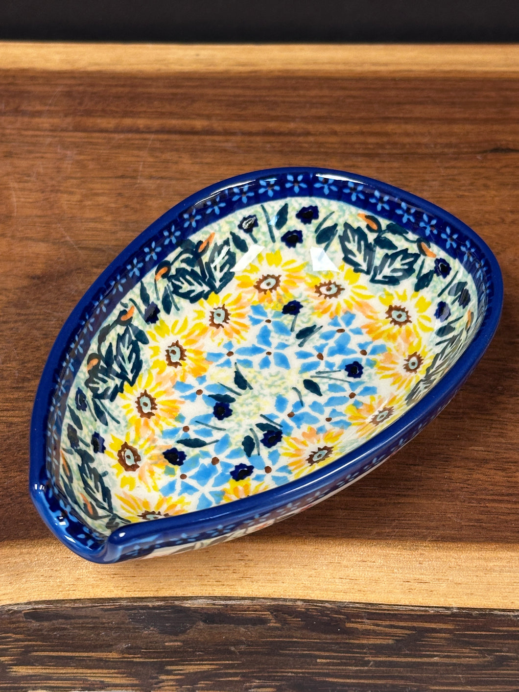 Spoon Rest - Draped in Gold