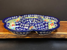 Load image into Gallery viewer, Platter, Divided Round - Botanical Gardens
