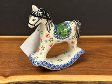 Load image into Gallery viewer, Rocking Horse Figurine - Black Mane
