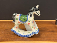 Load image into Gallery viewer, Rocking Horse Figurine - Black Mane
