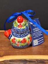 Load image into Gallery viewer, Ornament, Snowman with Scarf - Cranberries
