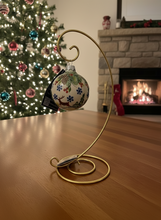 Load image into Gallery viewer, Ornament, Round Ball Kalich - Reindeer in the Snow
