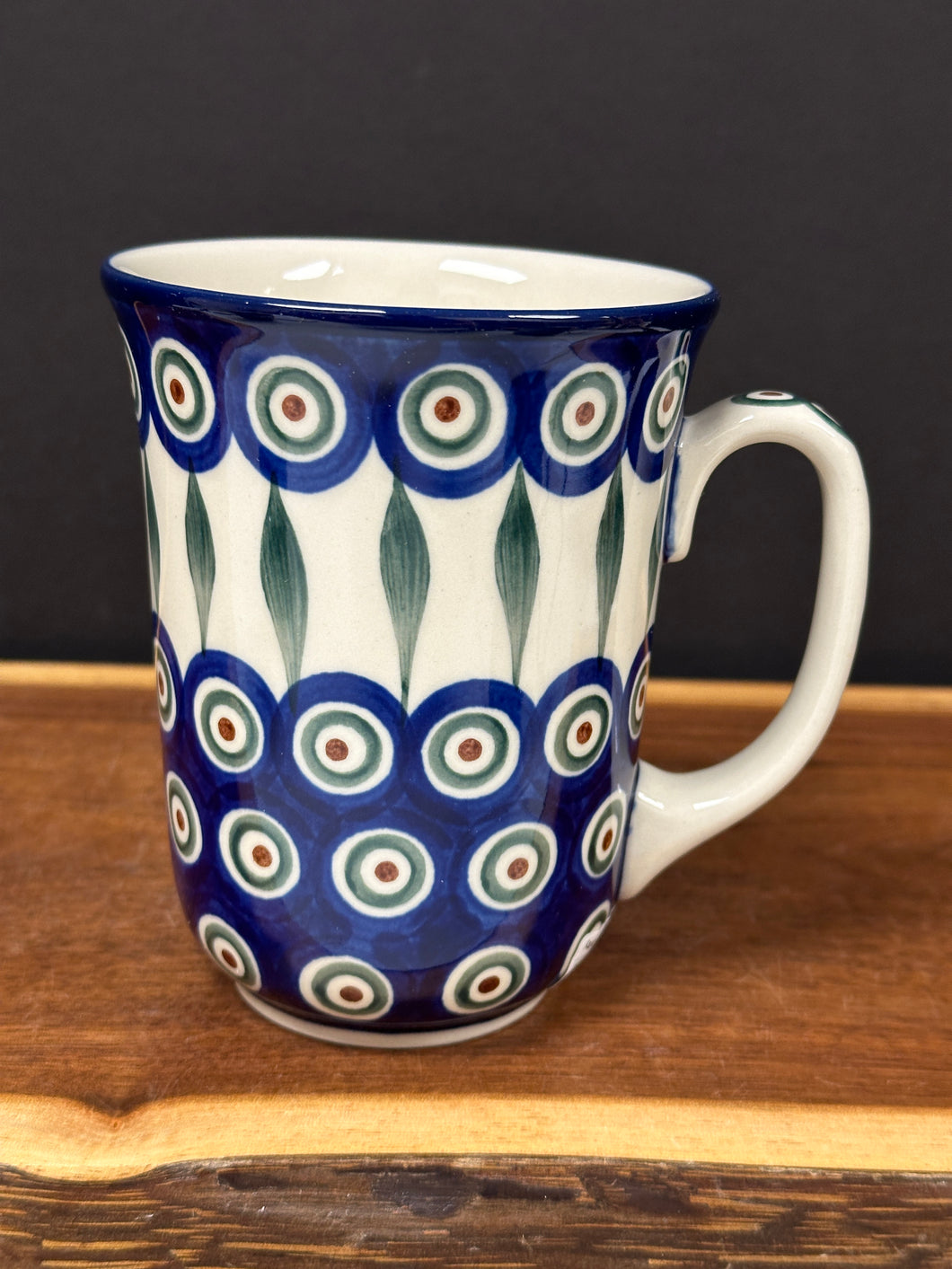 Mug, Bistro 16 oz. - Peacock
