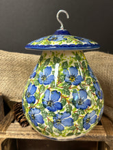 Load image into Gallery viewer, Birdhouse, Kalich Unikat - Blue Orchids

