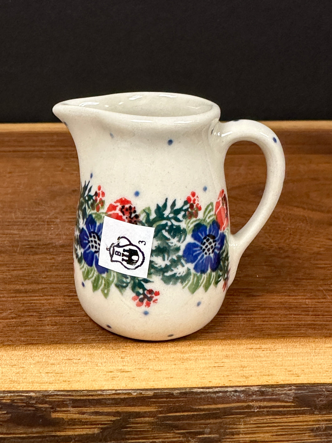 Miniature Pitcher, Toothpick Holder - Garden Party