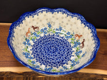 Load image into Gallery viewer, Bowl, Kora Wavy Edge Large - Kalich - Blue Meadow Horses
