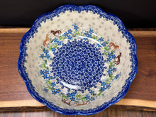 Load image into Gallery viewer, Bowl, Kora Wavy Edge Large - Kalich - Blue Meadow Horses
