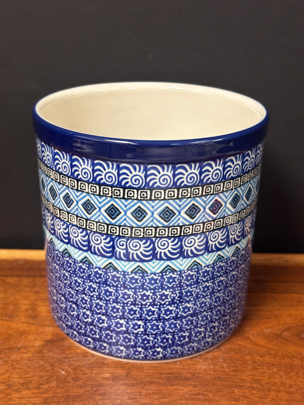 Wine Crock/ Utensil Holder 5.5