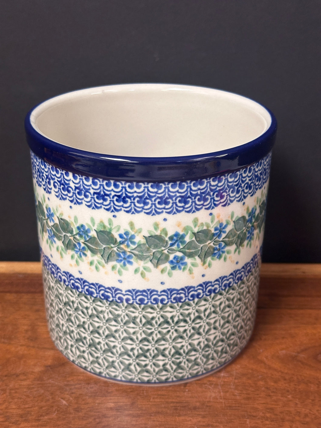 Wine Crock/ Utensil Holder 5.5