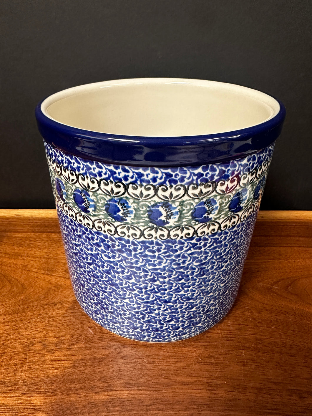 Wine Crock/ Utensil Holder 5.5