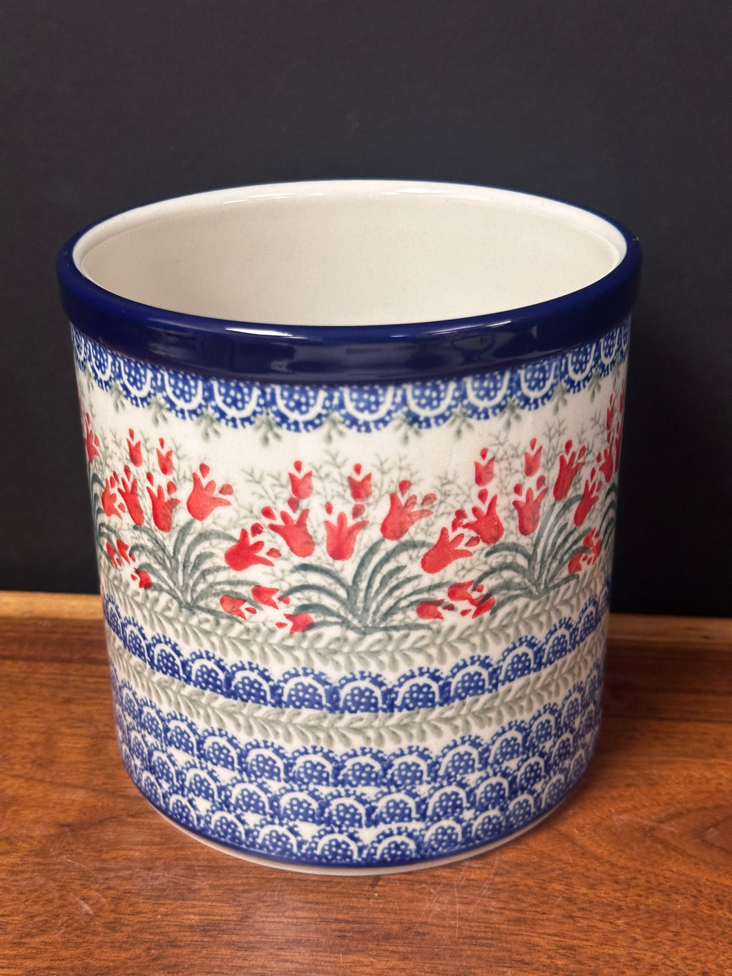 Wine Crock/ Utensil Holder 5.5