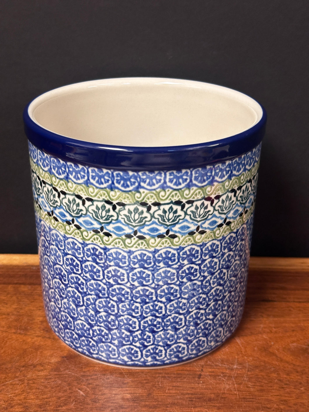 Wine Crock/ Utensil Holder 5.5