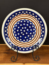 Load image into Gallery viewer, Dinner Plate 10.75”, Pre-Owned - Stars &amp; Stripes
