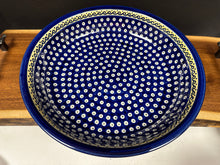 Load image into Gallery viewer, Bowl, Pre-owned 13&quot; Serving - Blue Wave
