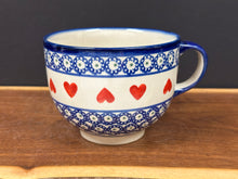 Load image into Gallery viewer, Mug, Soup Pre-owned - Hearts Pattern
