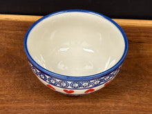 Load image into Gallery viewer, Bowl, Cereal Pre-owned - Red Hearts Pattern
