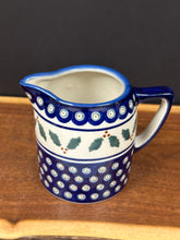 Load image into Gallery viewer, Pitcher, Pre-Owned 16 oz - Holly Leaves
