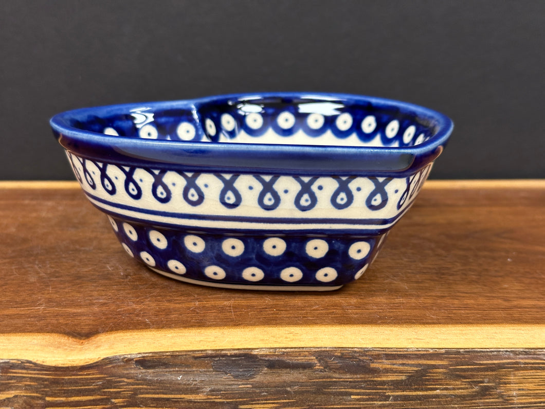 Bowl, Pre-Owned Heart Shaped 6