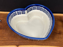 Load image into Gallery viewer, Bowl, Pre-Owned Heart Shaped 8&quot; - Aztec

