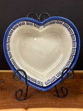 Load image into Gallery viewer, Bowl, Pre-Owned Heart Shaped 8&quot; - Aztec
