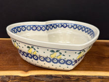 Load image into Gallery viewer, Bowl, Pre-Owned Heart Shaped 8&quot; - Pears
