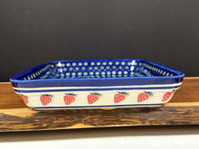 Load image into Gallery viewer, Baker, Pre-owned Rectangular - Strawberries
