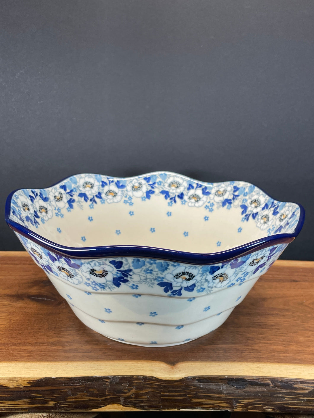 Bowl, Wavy Edge 10