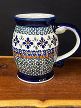 Load image into Gallery viewer, Stein, Beer 20 oz. - Mosaic Flower
