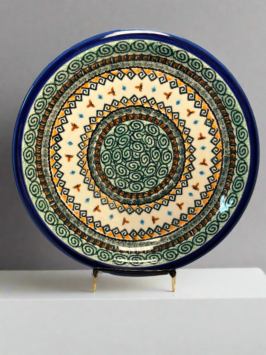 Dinner Plate 10.75”, Pre-Owned - ART114 by Roza Zajak (Unikat)