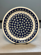 Load image into Gallery viewer, Dinner Plate 10.75”, Pre-Owned - Peacock w/Lines
