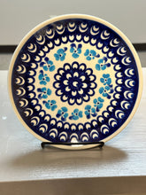 Load image into Gallery viewer, Plate, Salad Pre-owned - Light Blue Pansy
