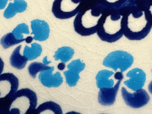 Load image into Gallery viewer, Plate, Salad Pre-owned - Light Blue Pansy
