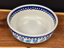 Load image into Gallery viewer, Bowl, Pre-owned 7&quot; - Light Blue Pansy
