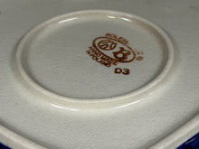 Load image into Gallery viewer, Dinner Plate 10.75”, Pre-Owned -Heart Shape - Criss Cross
