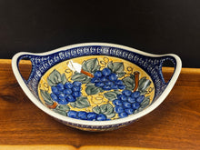 Load image into Gallery viewer, Bowl, Miska Serving 10&quot; - Tuscan Grapes
