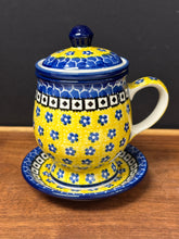 Load image into Gallery viewer, Mug, Tea w/Infuser - Sunburst
