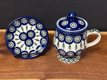 Load image into Gallery viewer, Mug, Tea w/Infuser - Peacock
