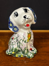 Load image into Gallery viewer, Figurine, Dog - Yellow Butterfly &amp; Ladybugs
