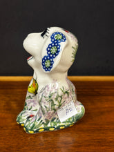 Load image into Gallery viewer, Figurine, Dog - Yellow Butterfly &amp; Ladybugs
