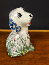 Load image into Gallery viewer, Figurine, Dog - Yellow Butterfly &amp; Ladybugs
