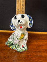 Load image into Gallery viewer, Figurine, Dog - Yellow Butterfly &amp; Ladybugs
